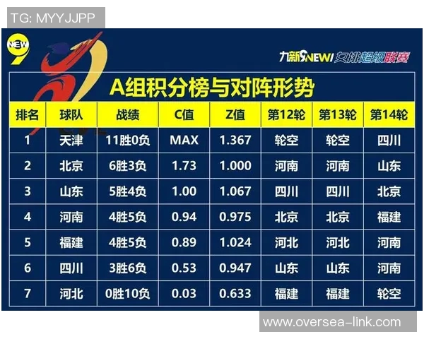 中超联赛积分榜分析与未来晋级形势深度预测